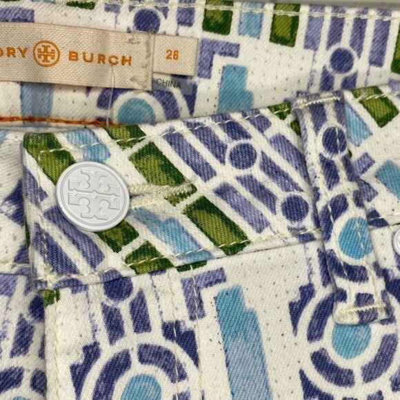 Tory Burch patterned skinny jeans - Picture 9 of 9